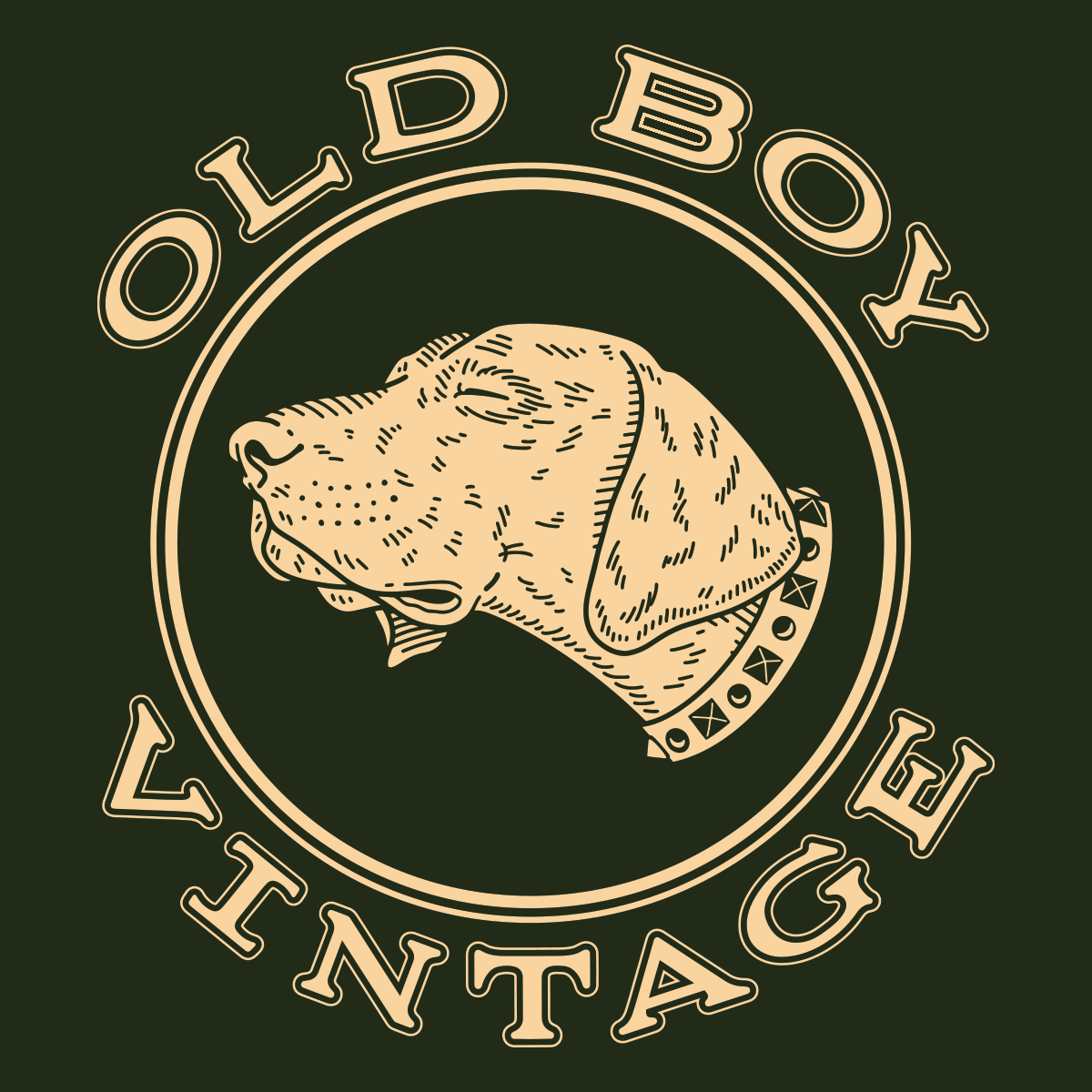 Old Boy VintageBend, Oregon logo